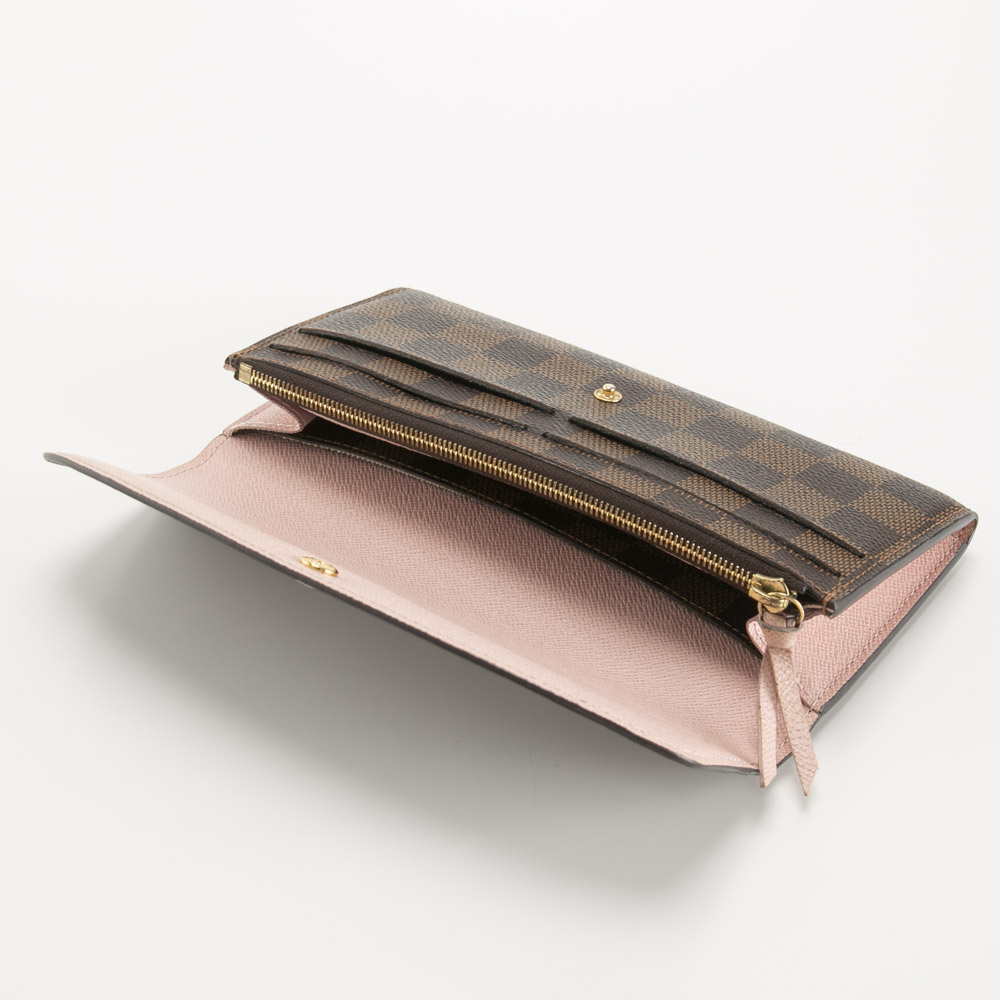 【ヴィンテージ・中古】ルイ･ヴィトン LOUIS VUITTON 長財布 ダミエ ポルトフォイユ エミリー N60214【FITHOUSE ONLINE SHOP】