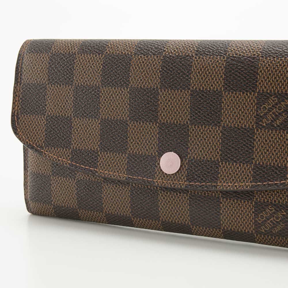 【ヴィンテージ・中古】ルイ･ヴィトン LOUIS VUITTON 長財布 ダミエ ポルトフォイユ エミリー N60214【FITHOUSE ONLINE SHOP】