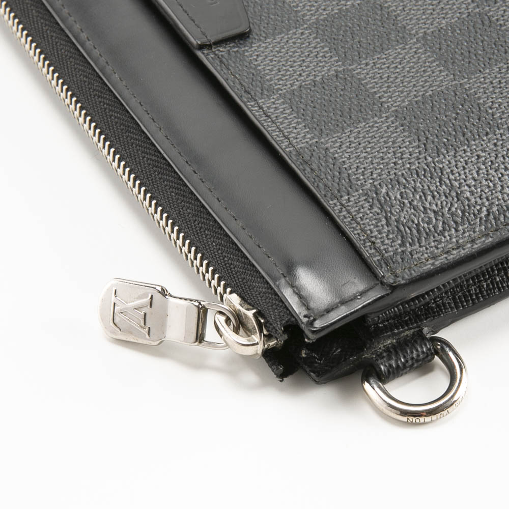 【ヴィンテージ・中古】ルイ･ヴィトン LOUIS VUITTON 長財布 ダミエ グラフィット ジッピー ドラゴンヌ N60379【FITHOUSE ONLINE SHOP】