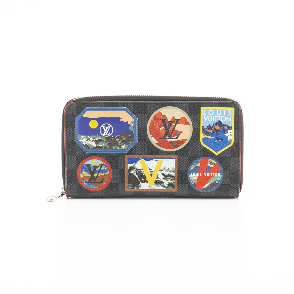【ヴィンテージ・中古】ルイ･ヴィトン LOUIS VUITTON アルプス ジッピーラウンド長財布 N60153【FITHOUSE ONLINE SHOP】