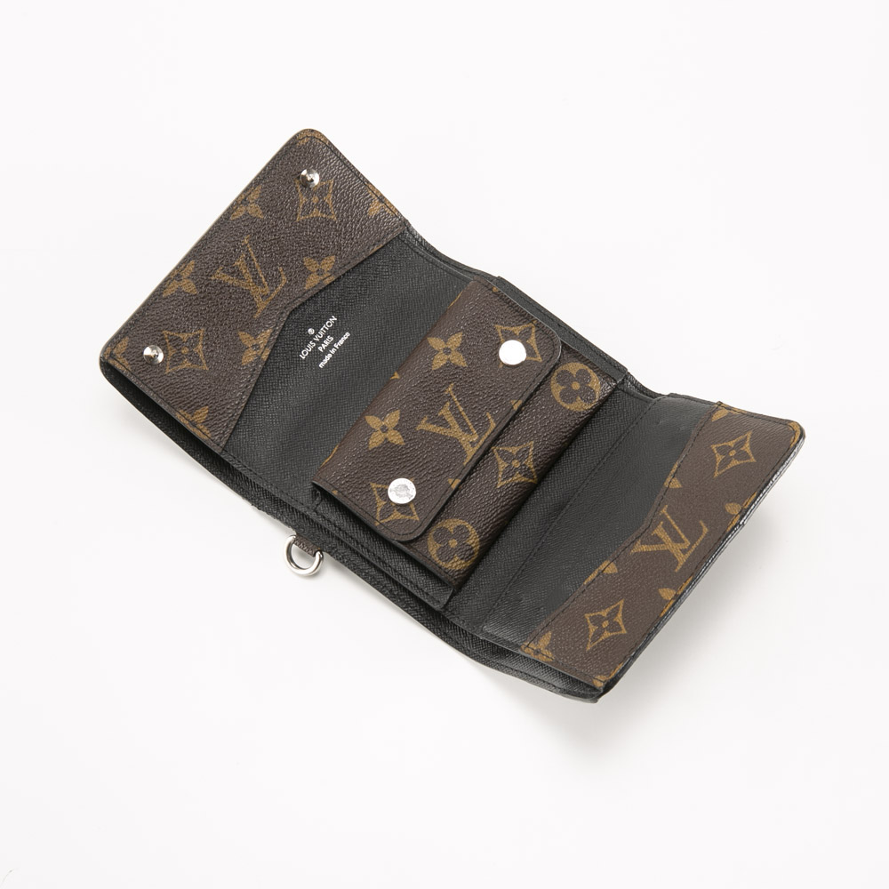 【ヴィンテージ・中古】ルイ･ヴィトン LOUIS VUITTON 折り財布 モノグラム マカサー ポルトフォイユ コンパクト M60167【FITHOUSE ONLINE SHOP】
