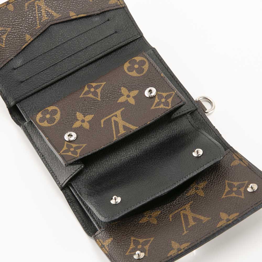 【ヴィンテージ・中古】ルイ･ヴィトン LOUIS VUITTON 折り財布 モノグラム マカサー ポルトフォイユ コンパクト M60167【FITHOUSE ONLINE SHOP】