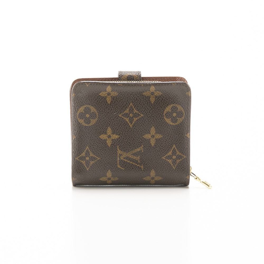 【ヴィンテージ・中古】ルイ･ヴィトン LOUIS VUITTON 折り財布 モノグラム コンパクト ジップ M61667【FITHOUSE ONLINE SHOP】