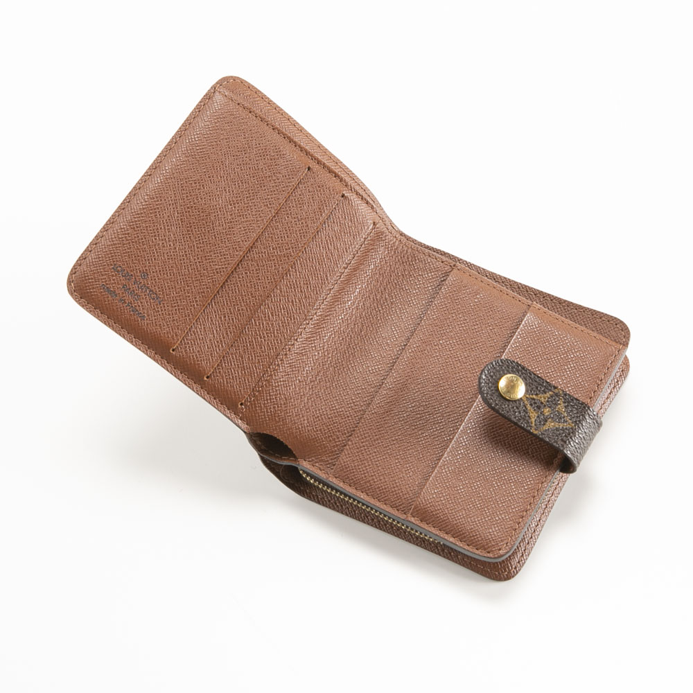 【ヴィンテージ・中古】ルイ･ヴィトン LOUIS VUITTON 折り財布 モノグラム コンパクト ジップ M61667【FITHOUSE ONLINE SHOP】
