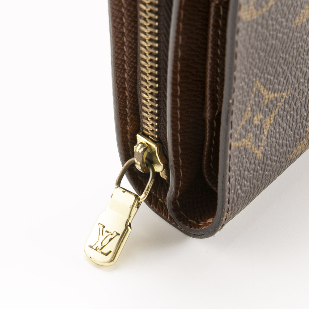 【ヴィンテージ・中古】ルイ･ヴィトン LOUIS VUITTON 折り財布 モノグラム コンパクト ジップ M61667【FITHOUSE ONLINE SHOP】