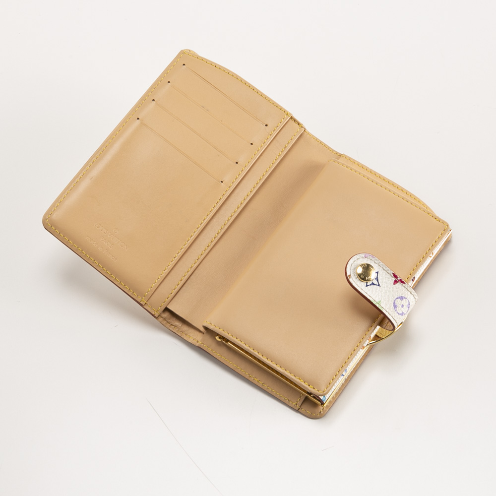 【ヴィンテージ・中古】ルイ･ヴィトン LOUIS VUITTON 折り財布 モノグラム マルチカラー ポルトモネ ヴィエノワ M92987【FITHOUSE ONLINE SHOP】