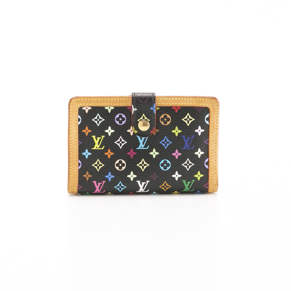 【ヴィンテージ・中古】ルイ･ヴィトン LOUIS VUITTON 折り財布 モノグラム マルチカラー ポルト モネ ヴィエノワ M92988【FITHOUSE ONLINE SHOP】