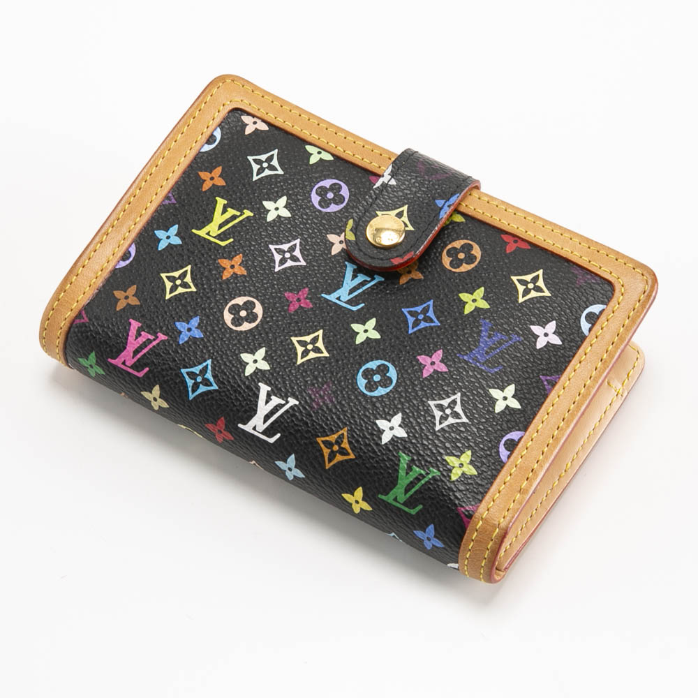 【ヴィンテージ・中古】ルイ･ヴィトン LOUIS VUITTON 折り財布 モノグラム マルチカラー ポルト モネ ヴィエノワ M92988【FITHOUSE ONLINE SHOP】