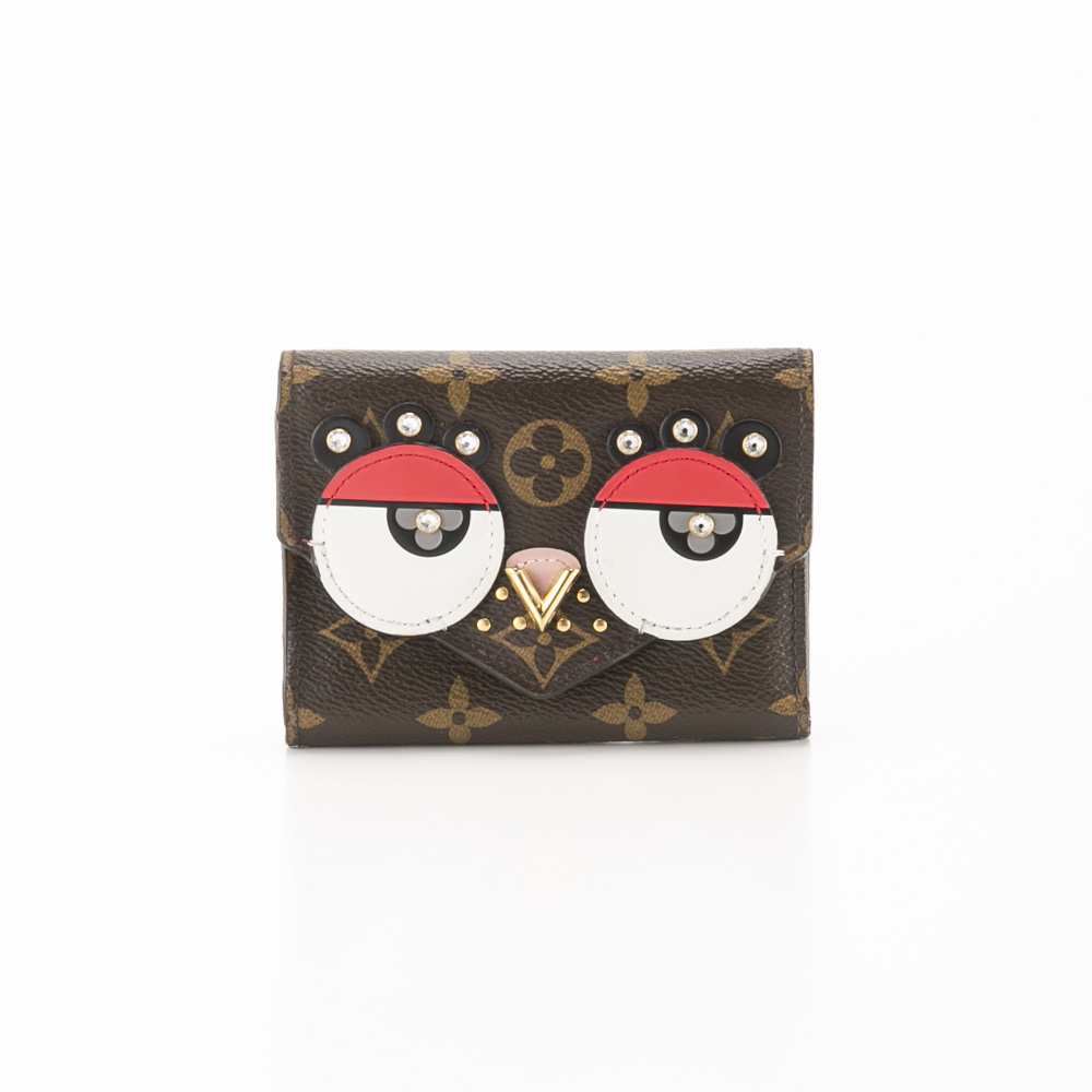 【ヴィンテージ・中古】ルイ･ヴィトン LOUIS VUITTON 折り財布 モノグラム ポルトフォイユ ヴィクトリーヌ ラブリーバード M67244【FITHOUSE ONLINE SHOP】