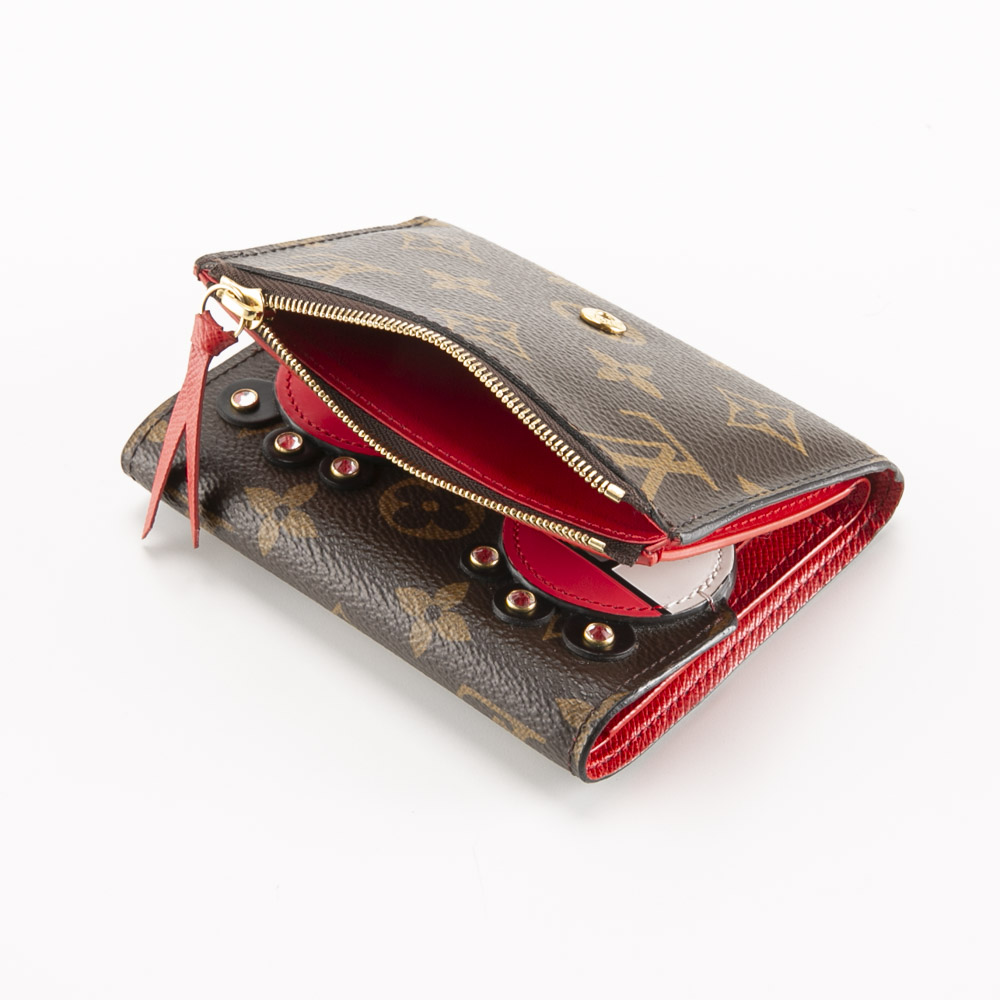 【ヴィンテージ・中古】ルイ･ヴィトン LOUIS VUITTON 折り財布 モノグラム ポルトフォイユ ヴィクトリーヌ ラブリーバード M67244【FITHOUSE ONLINE SHOP】