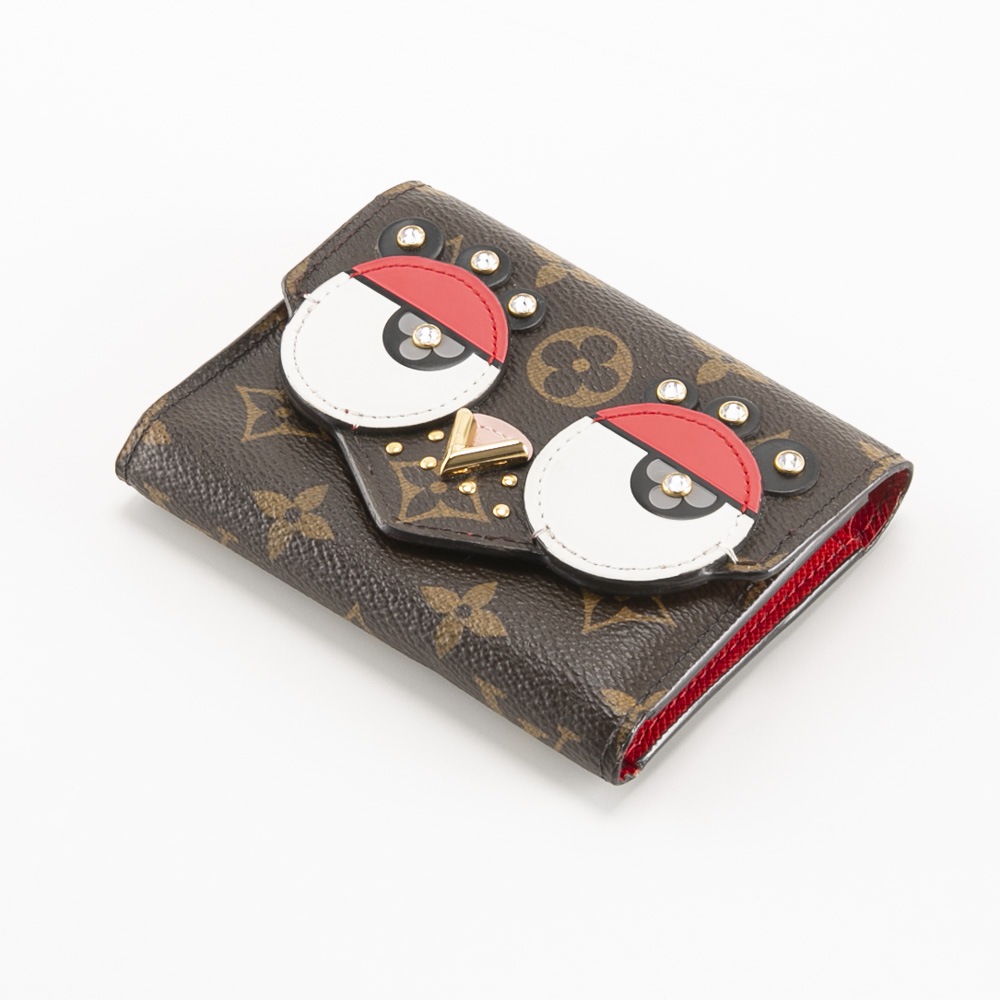 【ヴィンテージ・中古】ルイ･ヴィトン LOUIS VUITTON 折り財布 モノグラム ポルトフォイユ ヴィクトリーヌ ラブリーバード M67244【FITHOUSE ONLINE SHOP】