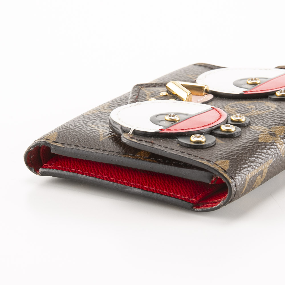【ヴィンテージ・中古】ルイ･ヴィトン LOUIS VUITTON 折り財布 モノグラム ポルトフォイユ ヴィクトリーヌ ラブリーバード M67244【FITHOUSE ONLINE SHOP】