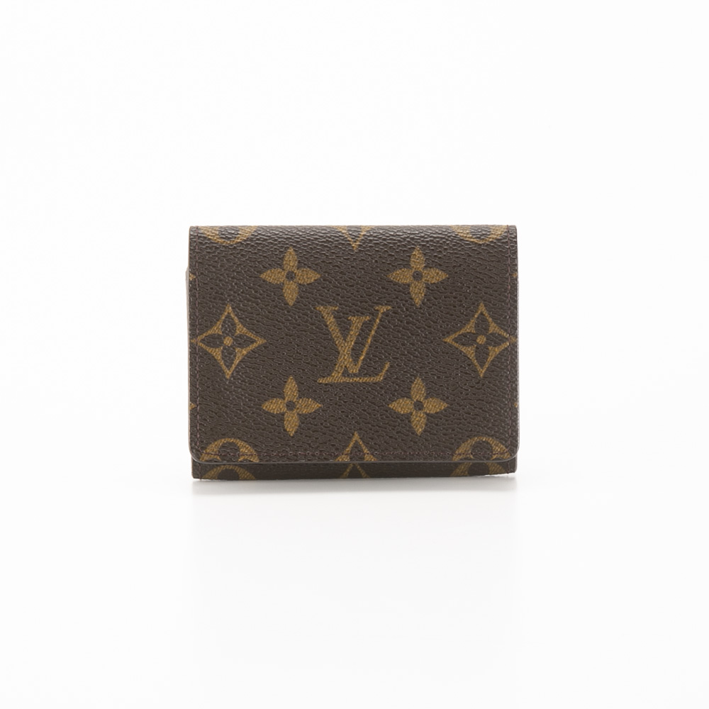 【ヴィンテージ・中古】ルイ･ヴィトン LOUIS VUITTON モノグラム アンヴェロップ カルト ドゥ ヴィジット 名刺入れ M62920【FITHOUSE ONLINE SHOP】