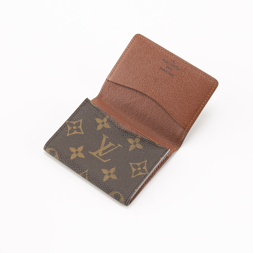 【ヴィンテージ・中古】ルイ･ヴィトン LOUIS VUITTON モノグラム アンヴェロップ カルト ドゥ ヴィジット 名刺入れ M62920【FITHOUSE ONLINE SHOP】