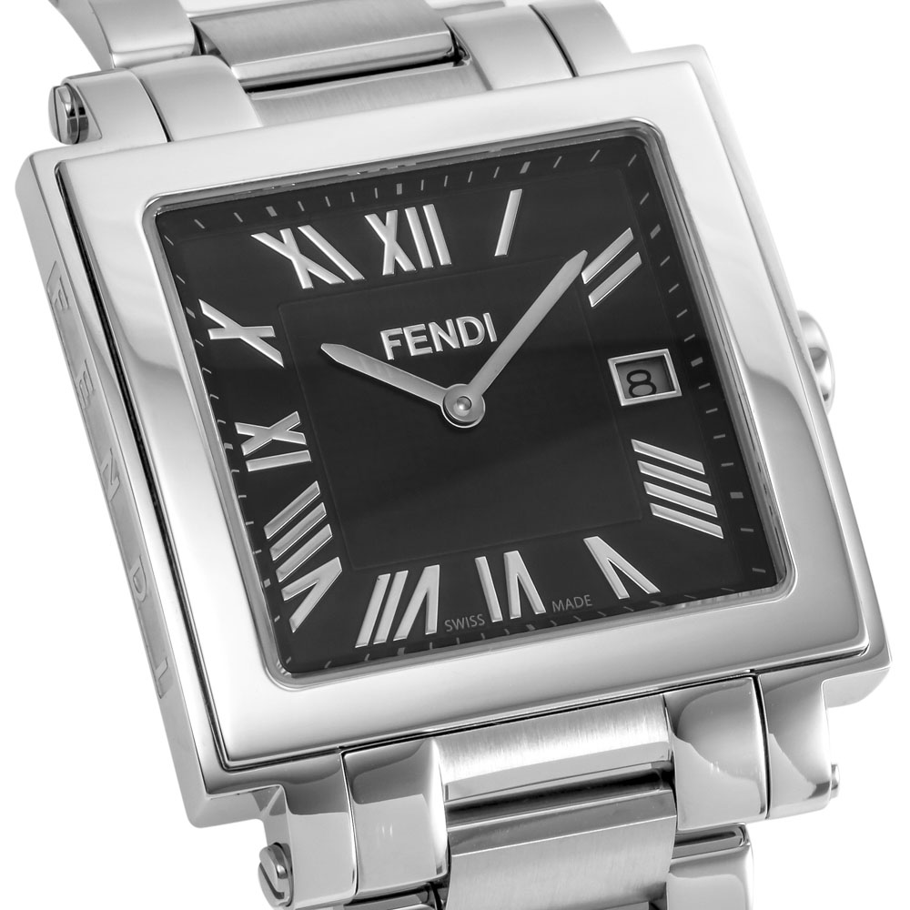 フェンディ FENDI 腕時計 QUADOROMEN ステンレスMウォッチ F606011000 