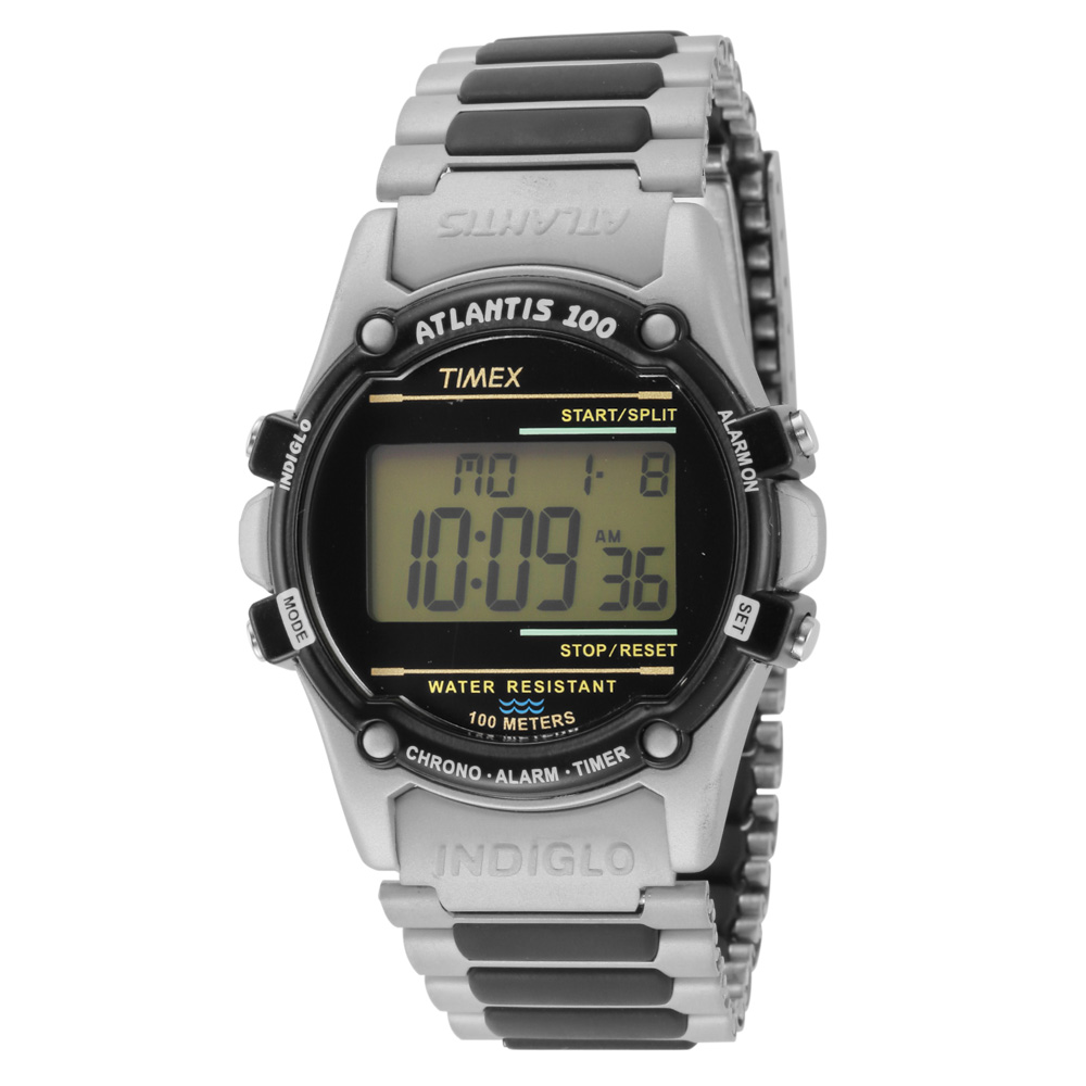 タイメックス TIMEX 腕時計 アトランティス100 40mmデジタルステンレス Mウォッチ TW2U31100【FITHOUSE ONLINE SHOP】