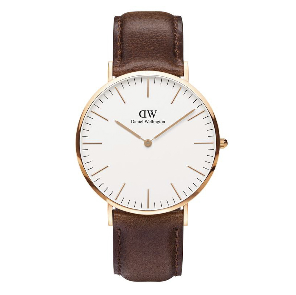 ダニエルウェリントン DANIEL WELLINGTON 腕時計 CL BRISTOL RG 40mmレザー DW00100009【FITHOUSE ONLINE SHOP】