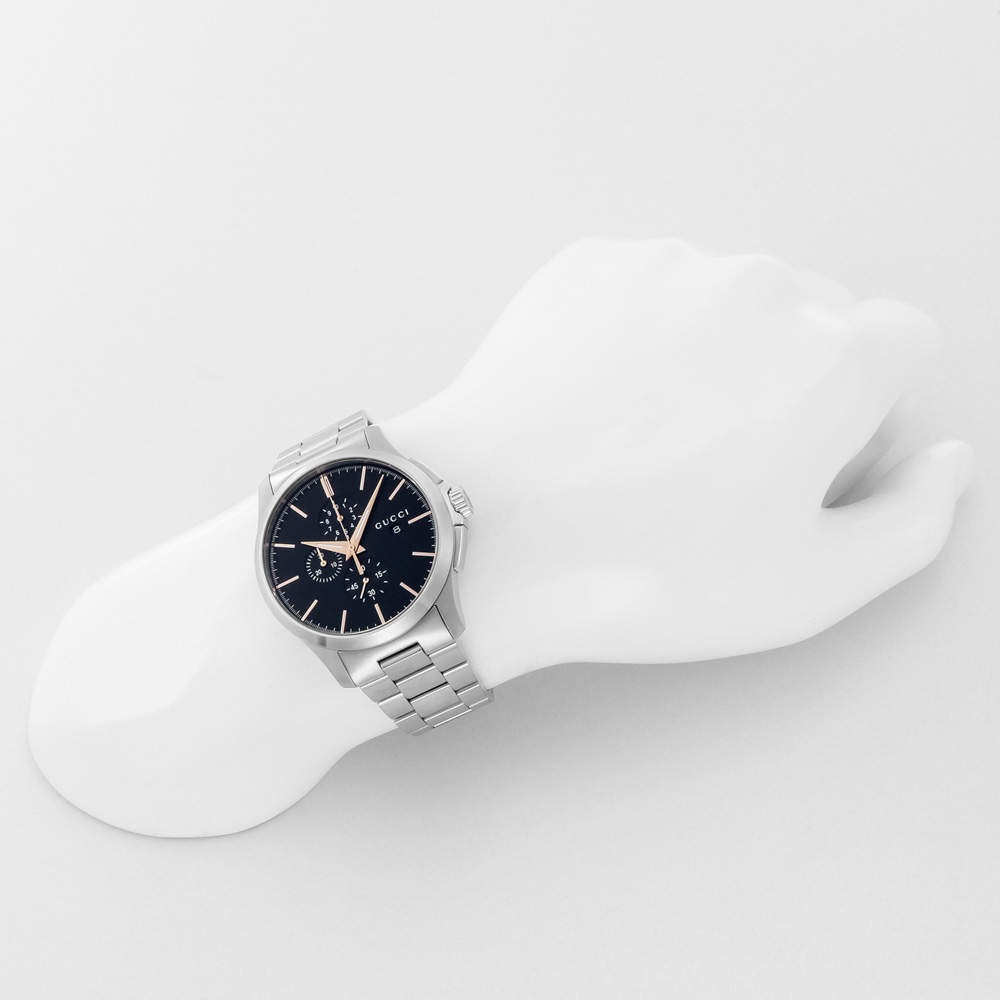 グッチ GUCCI 腕時計 G-TIMELESSクロノステンメンズウォッチ YA126272【FITHOUSE ONLINE SHOP】