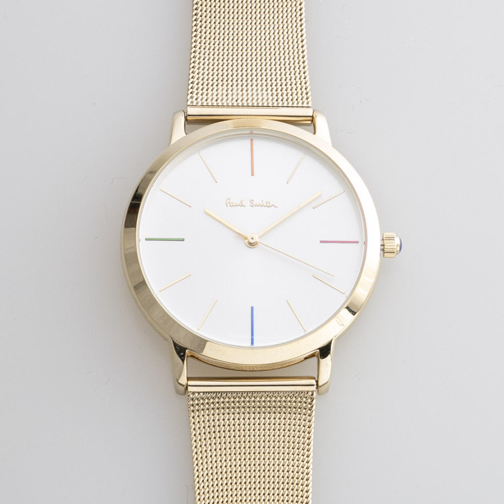 【アウトレット】ポールスミス Paul Smith 腕時計 MA 41mm SSメッシュ Mウォッチ P10092【FITHOUSE ONLINE SHOP】