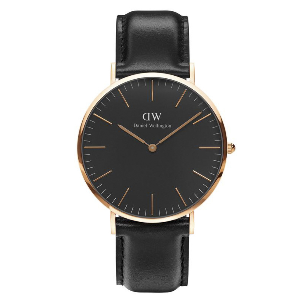 ダニエルウェリントン DANIEL WELLINGTON 腕時計 SHEFFIELD RG 40mmレザーM DW00100127【FITHOUSE ONLINE SHOP】