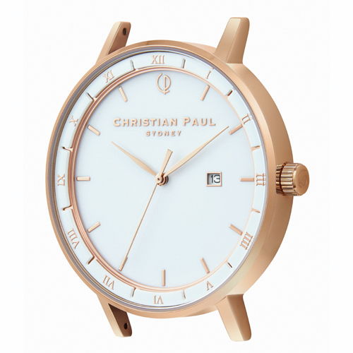 クリスチャンポール Christian Paul 腕時計ヘッド ALPHA 43mm L ベルト別売 ALP-WHIRG43【FITHOUSE ONLINE SHOP】