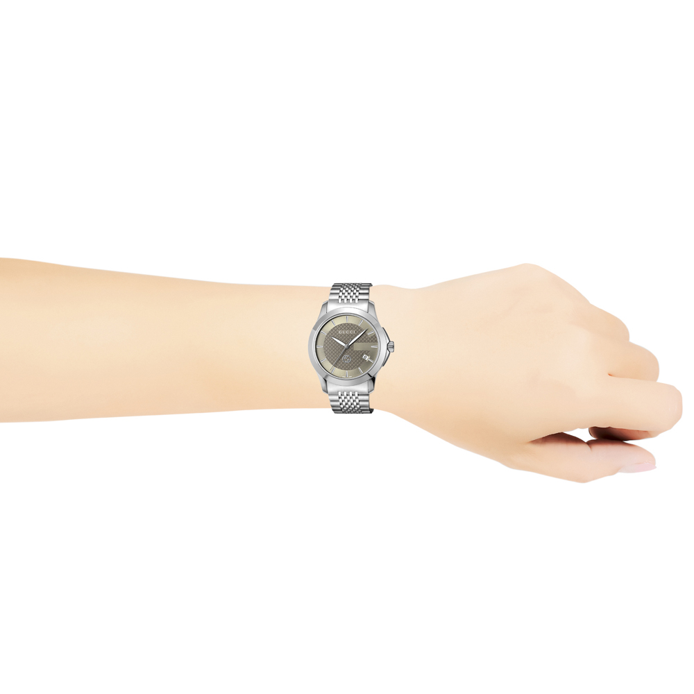 グッチ GUCCI 腕時計 Gタイムレス ステンレスベルトメンズウォッチ YA1264107【FITHOUSE ONLINE SHOP】
