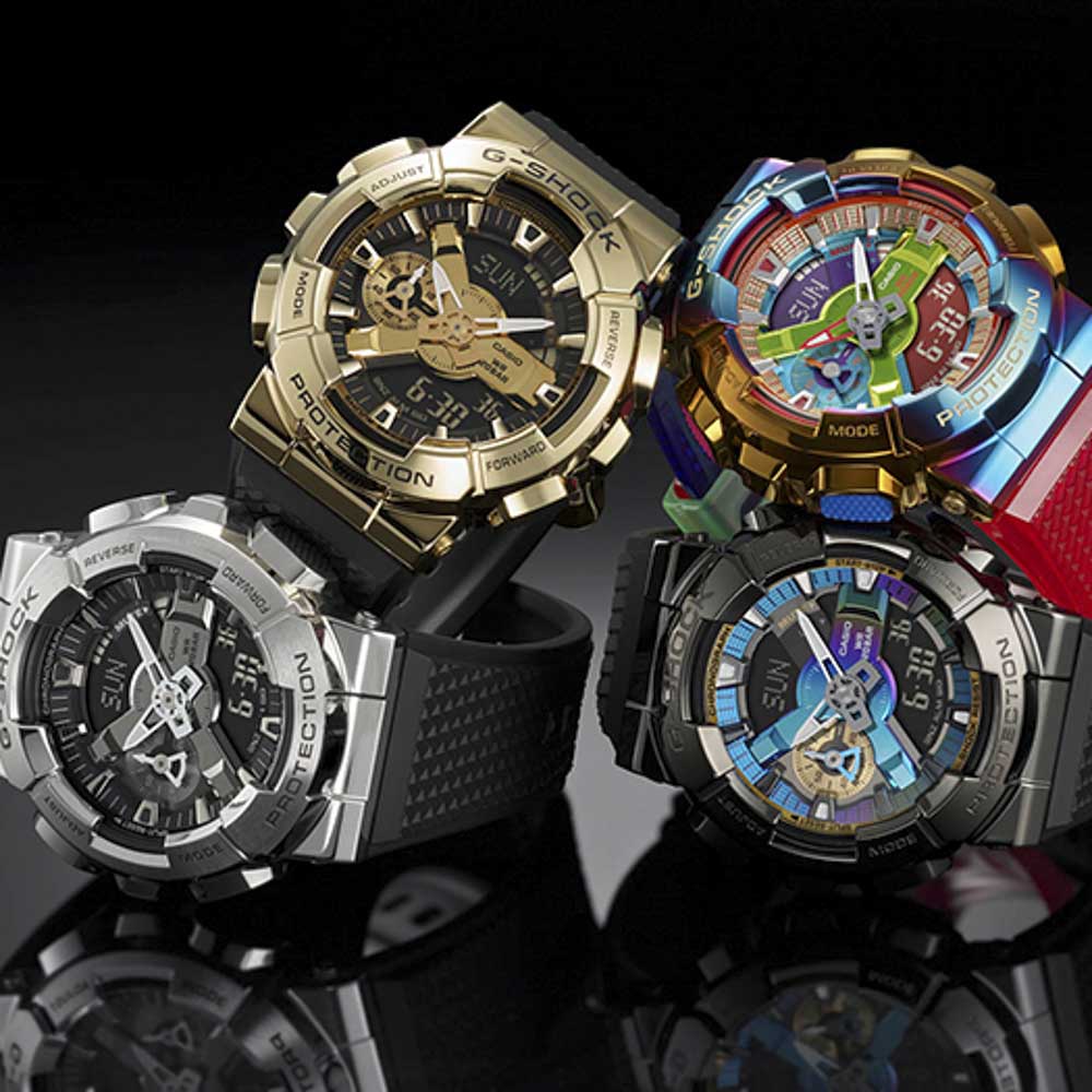 ジーショック G-SHOCK 腕時計 Metal Covered GM-110アナデジMウォッチ GM-110-1AJF【FITHOUSE ONLINE SHOP】