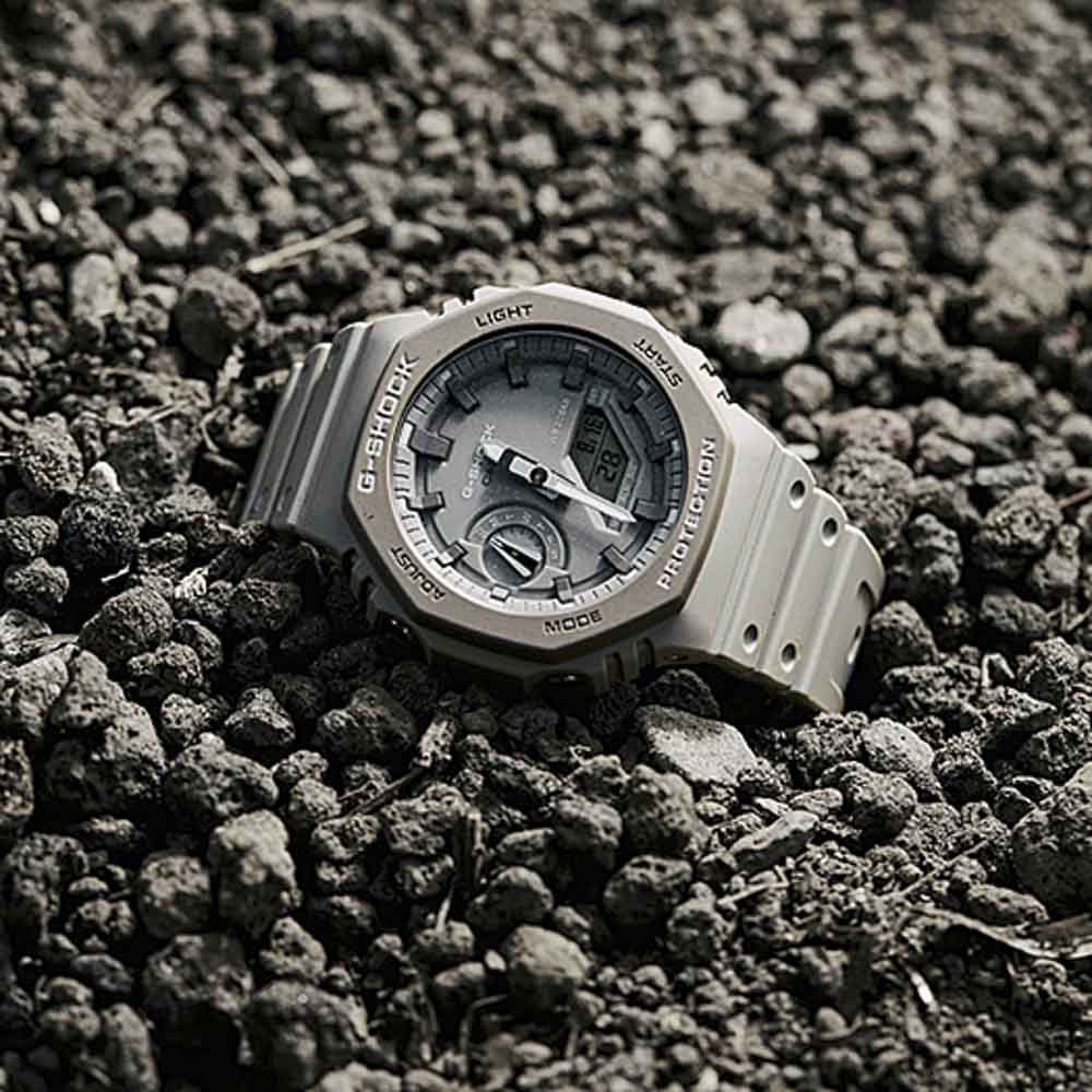 ジーショック G-SHOCK 腕時計 オクタゴンベゼル アナデジMウォッチ GA ...