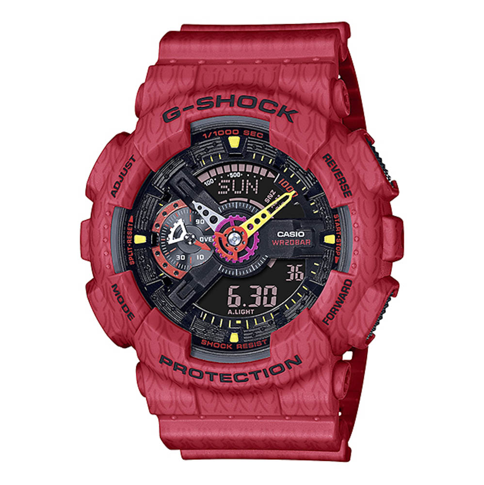 ジーショック G Shock 腕時計 The Savage Fiveｼﾘｰｽﾞ黄忠 ｱﾅﾃﾞｼﾞmｳｫｯﾁ Ga 110sgh 4ajr Fithouse Online Shop フィットハウス公式オンラインショップ Fit House Online Shop