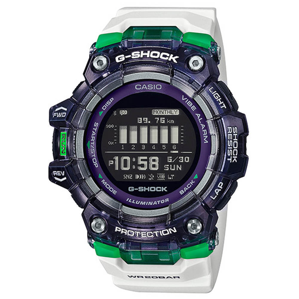 ジーショック G-SHOCK 腕時計 G-SQUAD Bluetooth デジタルMウォッチ GBD-100SM-1A7JF【FITHOUSE ONLINE SHOP】