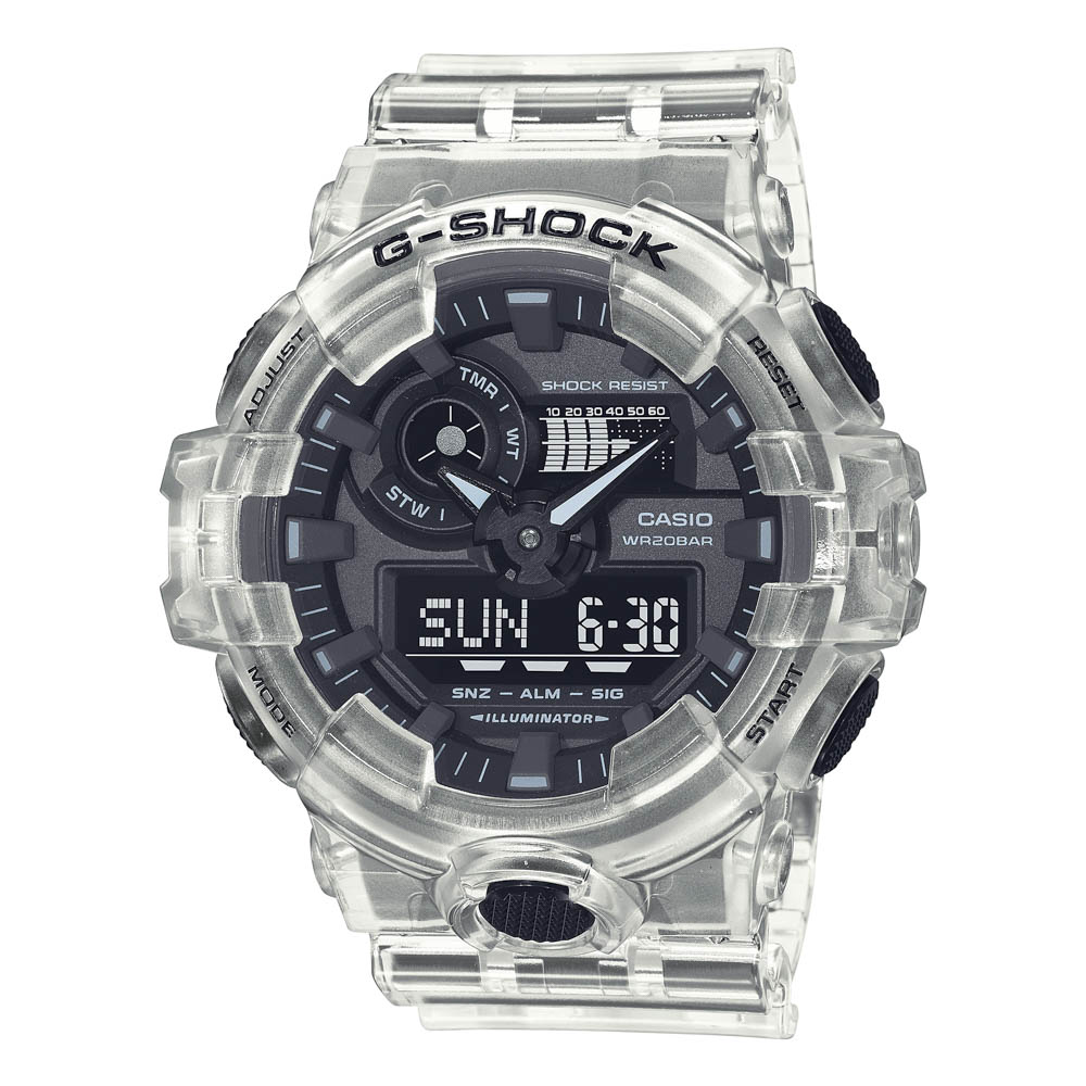 カシオ CASIO ジーショック G-SHOCK 腕時計 スケルトンシリーズ アナデジMウォッチ GA-700SKE-7AJF【FITHOUSE ONLINE SHOP】