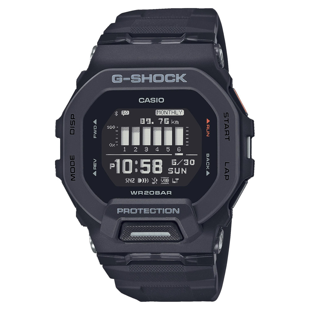 ジーショック G-SHOCK 腕時計 G-SQUAD モバイルリンク デジタルMウォッチ GBD-200-1JF【FITHOUSE ONLINE SHOP】