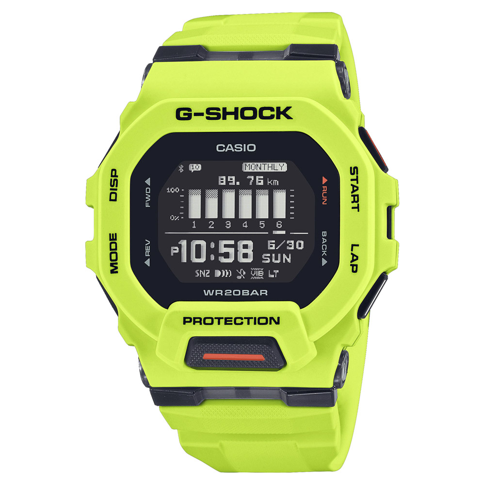 ジーショック G-SHOCK 腕時計 G-SQUAD モバイルリンク デジタルMウォッチ GBD-200-9JF【FITHOUSE ONLINE SHOP】