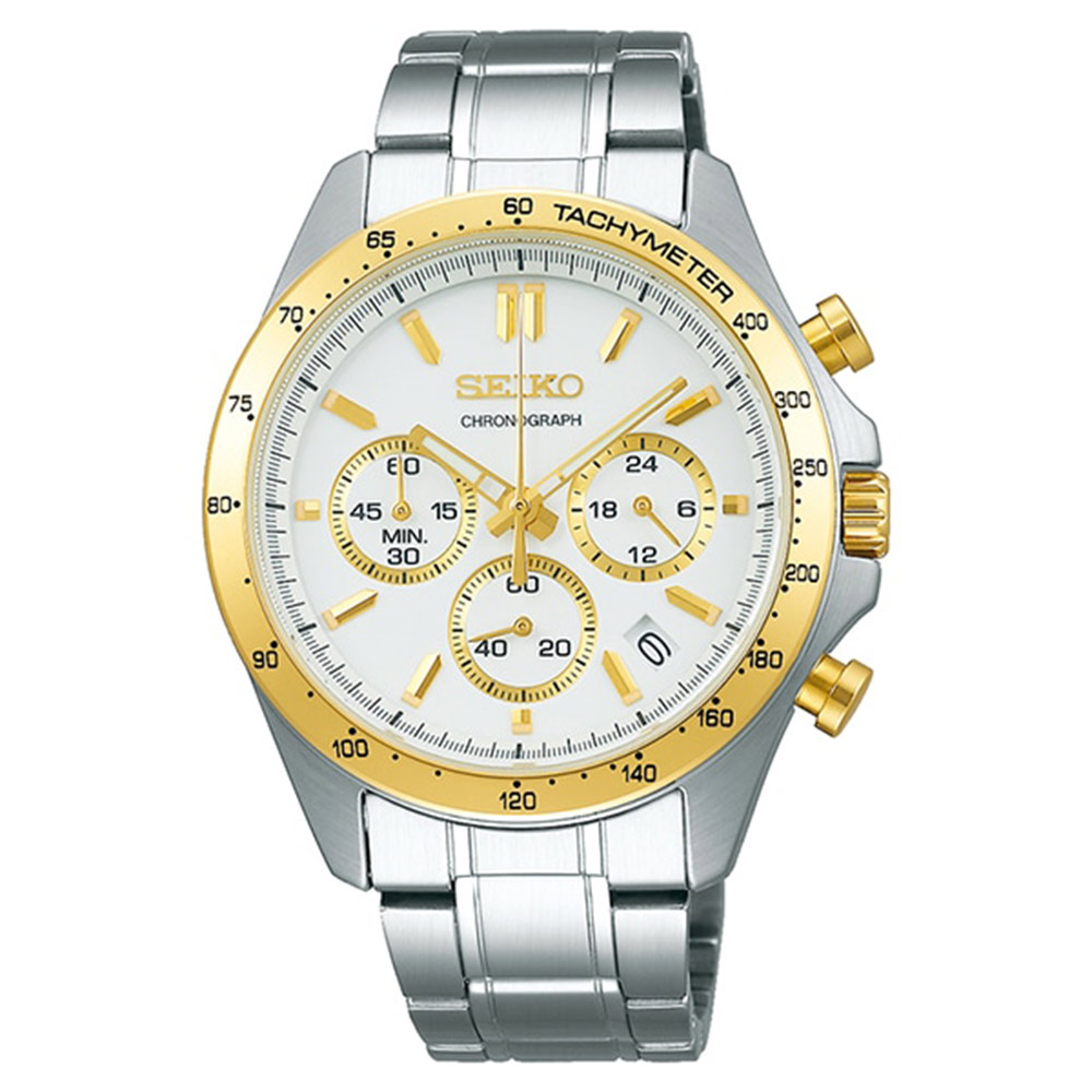 セイコー SEIKO 腕時計 ラウンド クロノグラフ ステンレスベルト Mウォッチ SBTR024【FITHOUSE ONLINE SHOP】