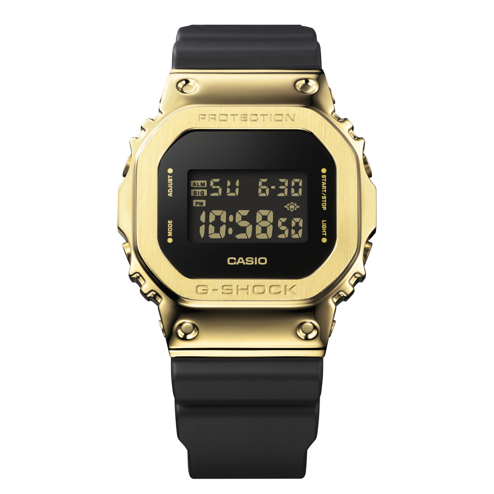 カシオ CASIO ジーショック G-SHOCK 腕時計 GM-5600 Metal Covered デジタルMウォッチ GM-5600G-9JF【FITHOUSE ONLINE SHOP】