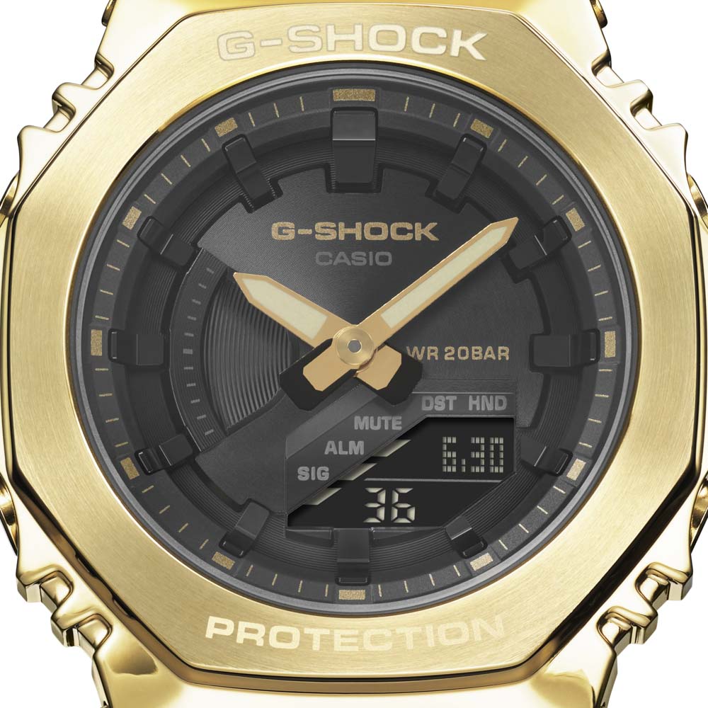 ジーショック G-SHOCK 腕時計 2100シリーズ Metal Covered アナデジMウォッチ GM-S2100GB-1AJF【FITHOUSE ONLINE SHOP】