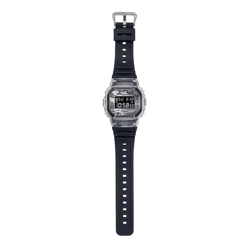 カシオ CASIO ジーショック G-SHOCK 腕時計 カモフラージュ・スケルトン デジタルMウォッチ DW-5600SKC-1JF【FITHOUSE ONLINE SHOP】
