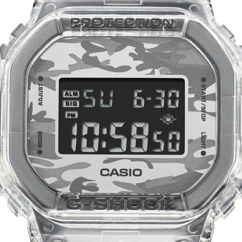 カシオ CASIO ジーショック G-SHOCK 腕時計 カモフラージュ・スケルトン デジタルMウォッチ DW-5600SKC-1JF【FITHOUSE ONLINE SHOP】