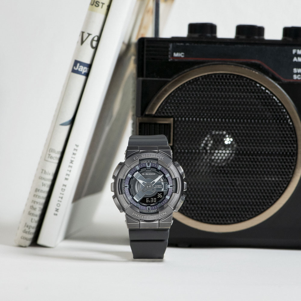 ジーショック G-SHOCK 腕時計 Metal Covered GM-110 アナデジMウォッチ GM-S110B-8AJF【FITHOUSE ONLINE SHOP】