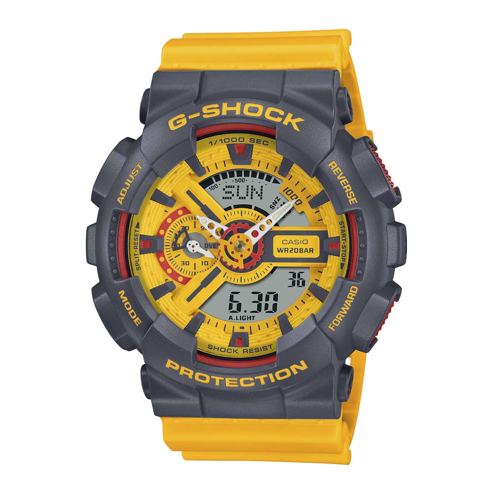 ジーショック G-SHOCK 腕時計 GA-110 アナデジMウォッチ GA-110Y-9AJF【FITHOUSE ONLINE SHOP】