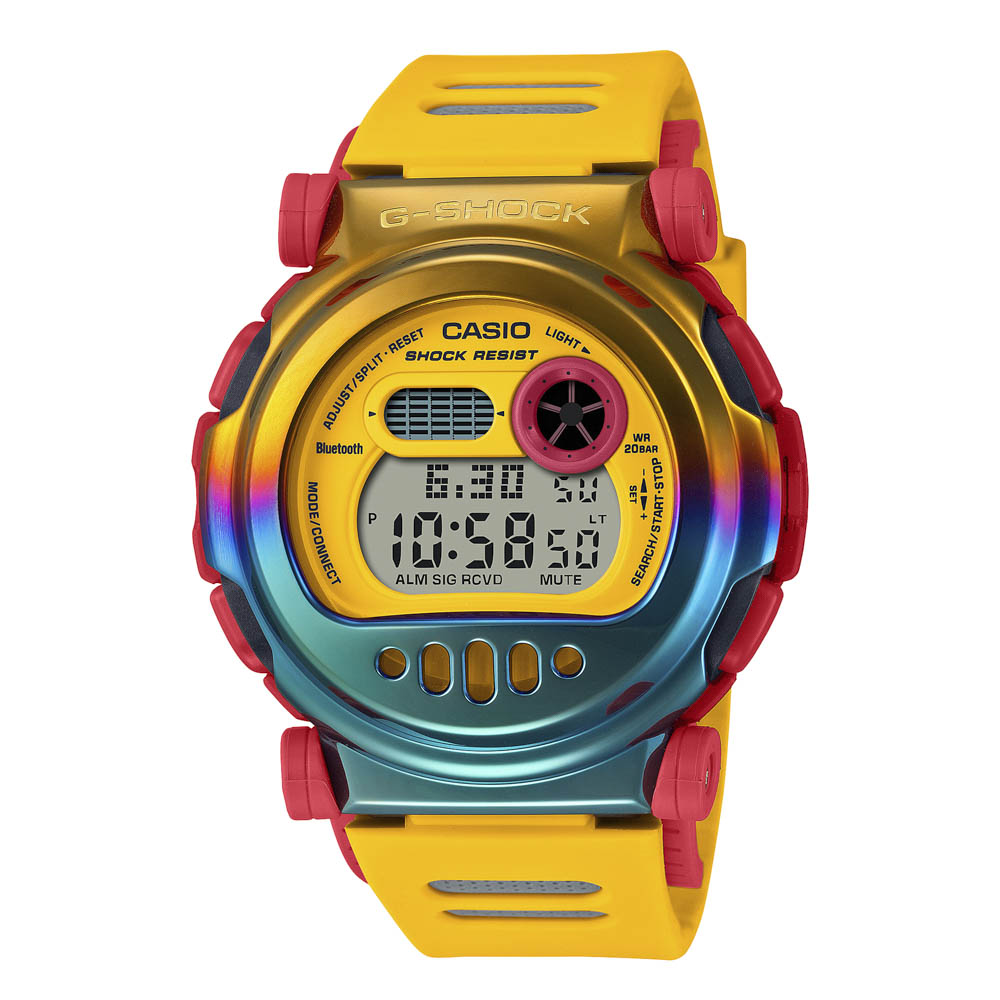 カシオ CASIO ジーショック G-SHOCK 腕時計 G-B001 Bluetooth モバイルリンク 替バンド・ベゼル付 Mウォッチ G-B001MVE-9JR【FITHOUSE ONLINE SHOP】