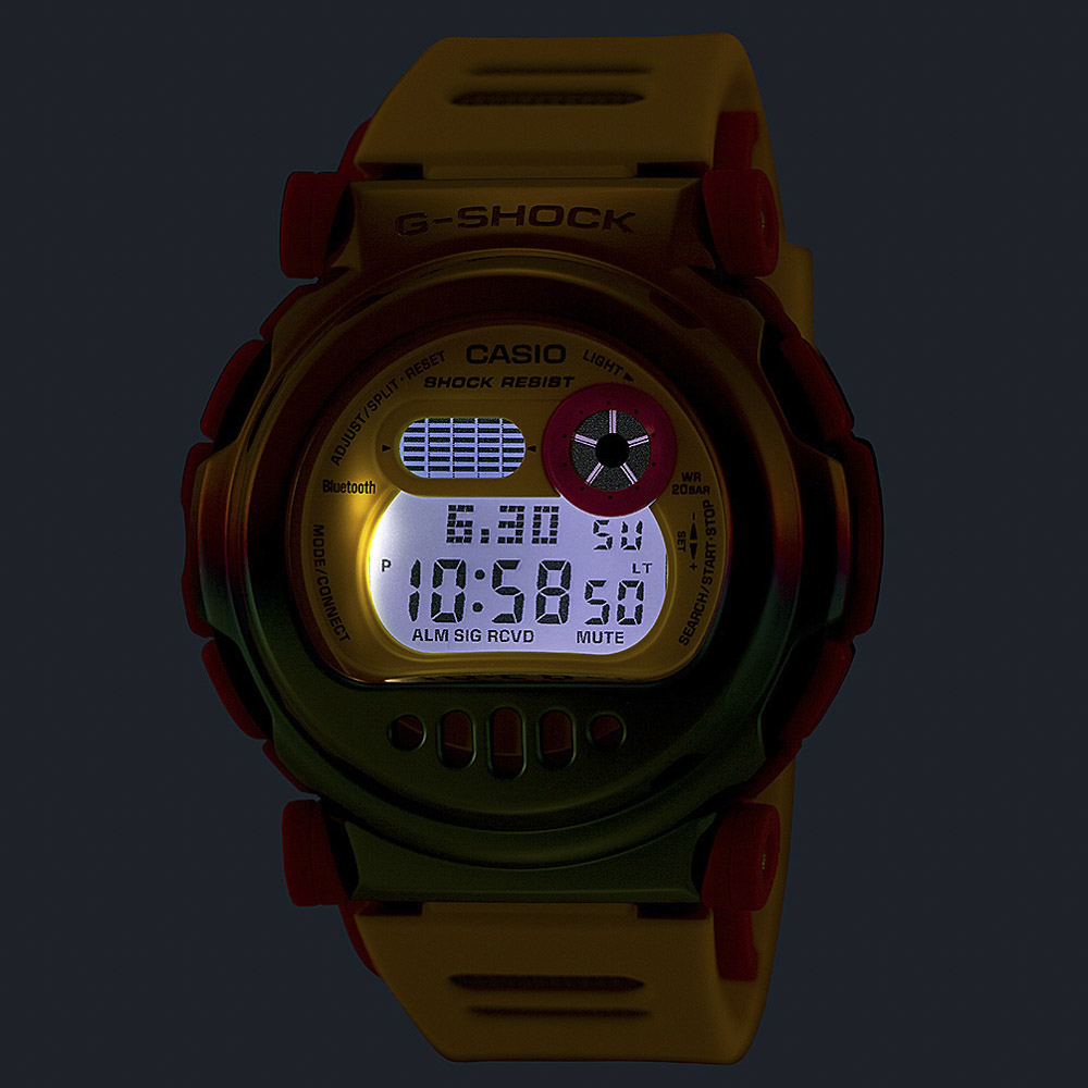 カシオ CASIO ジーショック G-SHOCK 腕時計 G-B001 Bluetooth モバイルリンク 替バンド・ベゼル付 Mウォッチ G-B001MVE-9JR【FITHOUSE ONLINE SHOP】