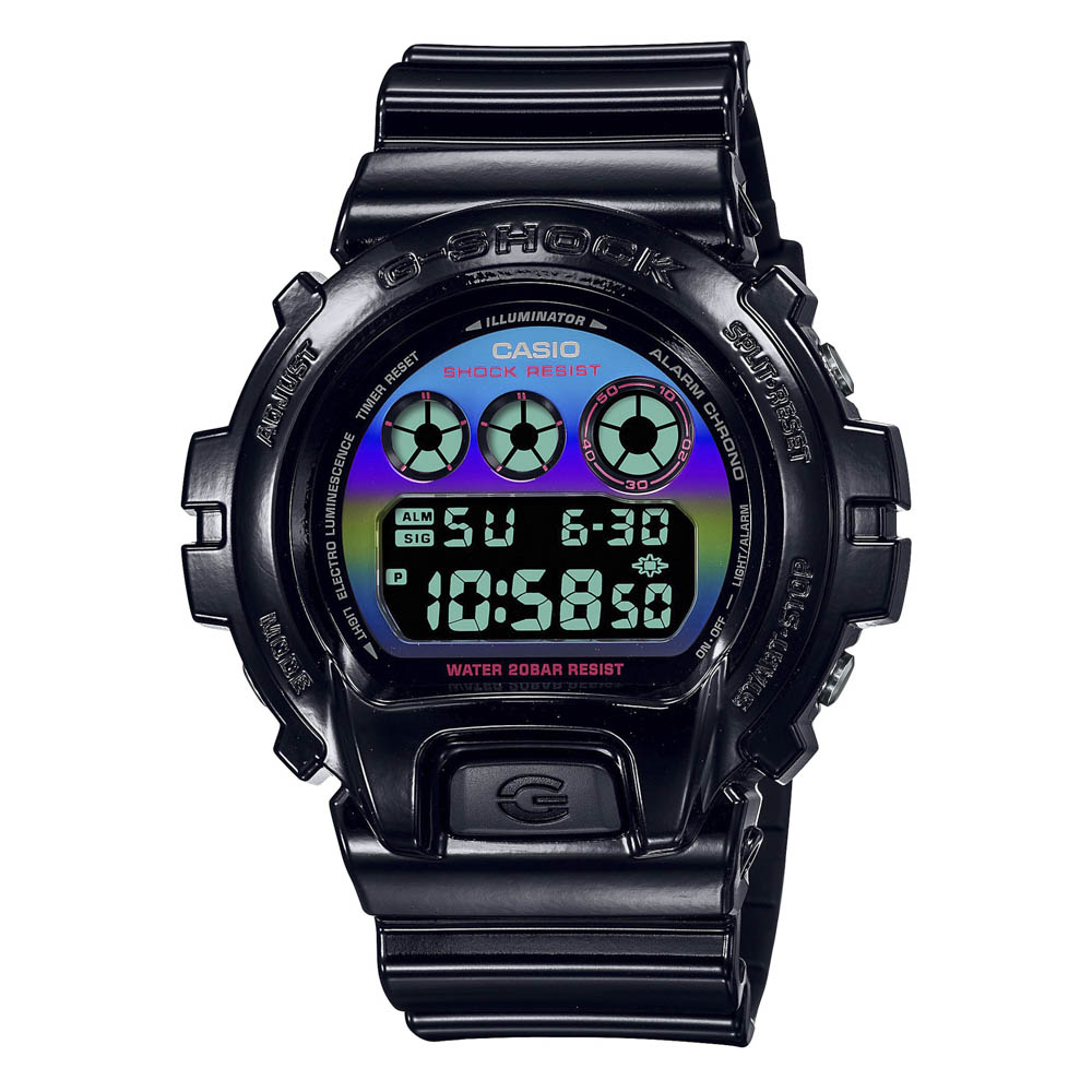 ジーショック G-SHOCK 腕時計 Virtual Rainbow：Gamer's RGB 6900 デジタルMウォッチ DW-6900RGB-1JF【FITHOUSE ONLINE SHOP】