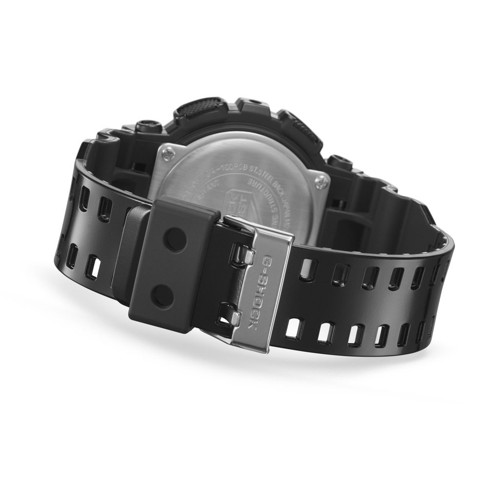 カシオ CASIO ジーショック G-SHOCK 腕時計 Virtual Rainbow：Gamer's RGB GA-100 アナデジMウォッチ GA-100RGB-1AJF【FITHOUSE ONLINE SHOP】