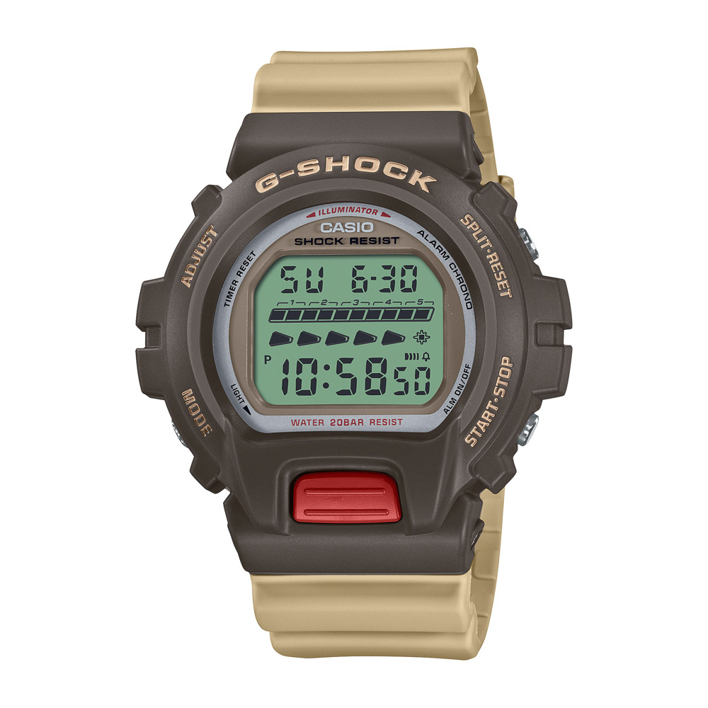 ジーショック G-SHOCK 腕時計 DW-6600 Vintage product colors デジタルMウォッチ DW-6600PC-5JF【FITHOUSE ONLINE SHOP】