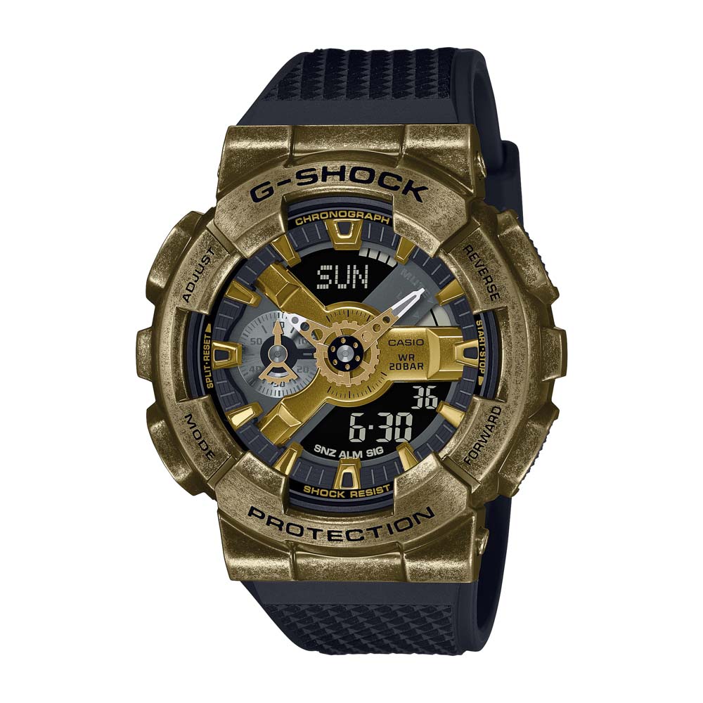 カシオ CASIO ジーショック G-SHOCK 腕時計 STEAMPUNKシリーズ GM-110 アナデジ Mウォッチ GM-110VG-1A9JR【FITHOUSE ONLINE SHOP】