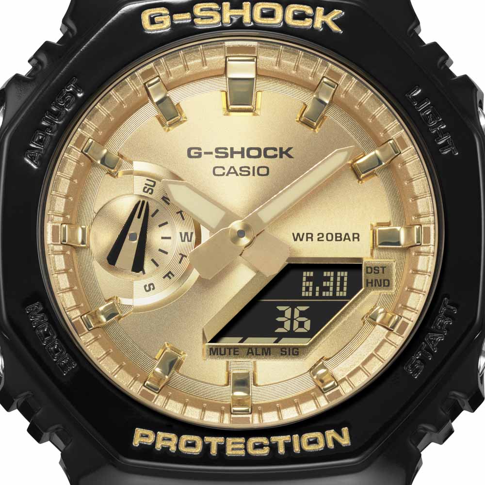 カシオ CASIO ジーショック G-SHOCK 腕時計 GA-2100シリーズ アナデジ Mウォッチ GA-2100GB-1AJF【FITHOUSE ONLINE SHOP】