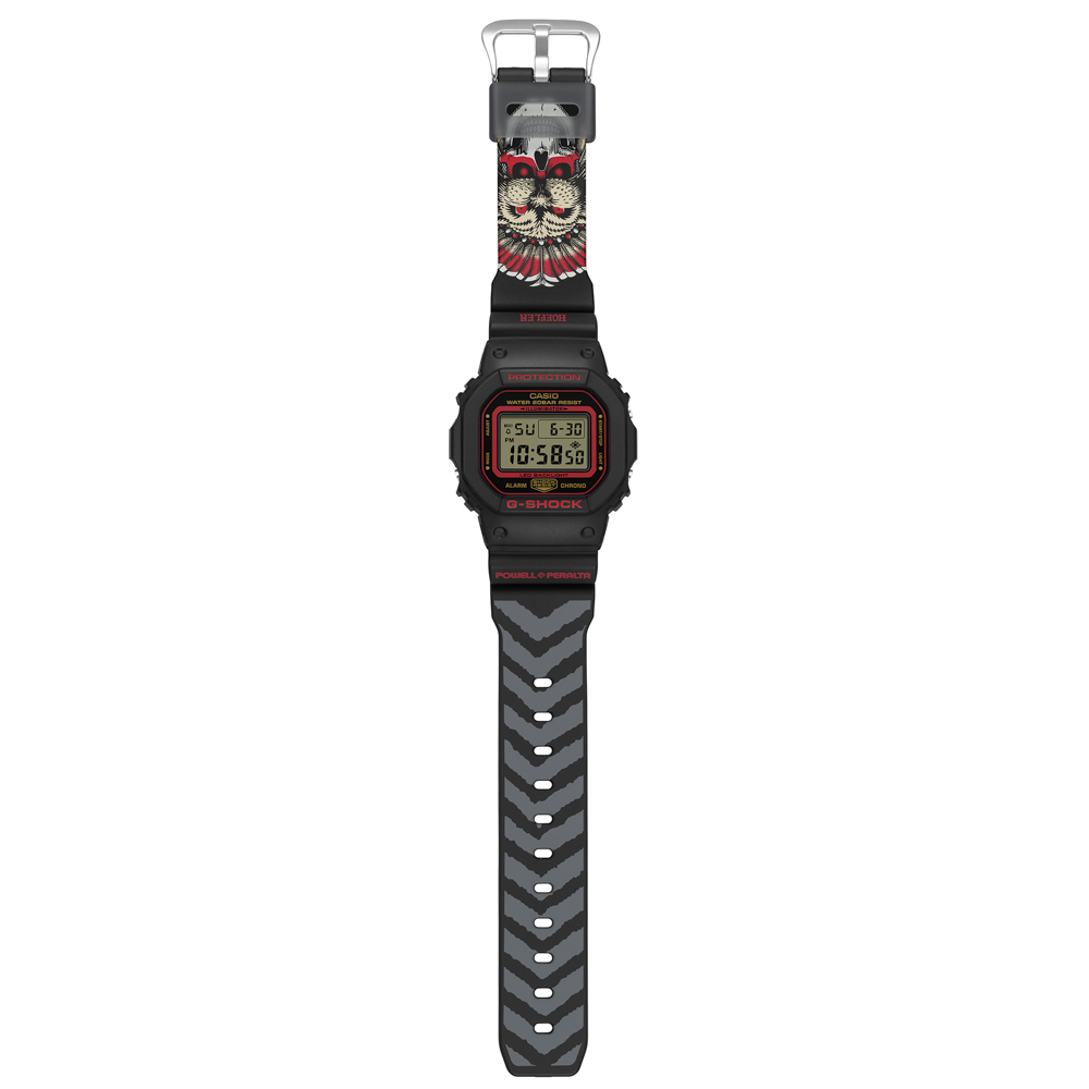 カシオ CASIO ジーショック G-SHOCK 腕時計 Kelvin Hoefler × Powell Peralta コラボ デジタル Mウォッチ DW-5600KH-1JR【FITHOUSE ONLINE SHOP】