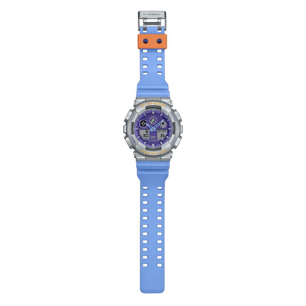 カシオ CASIO ジーショック G-SHOCK 腕時計 GA-100 Euphoria アナデジ Mウォッチ GA-100EU-8A2JF【FITHOUSE ONLINE SHOP】