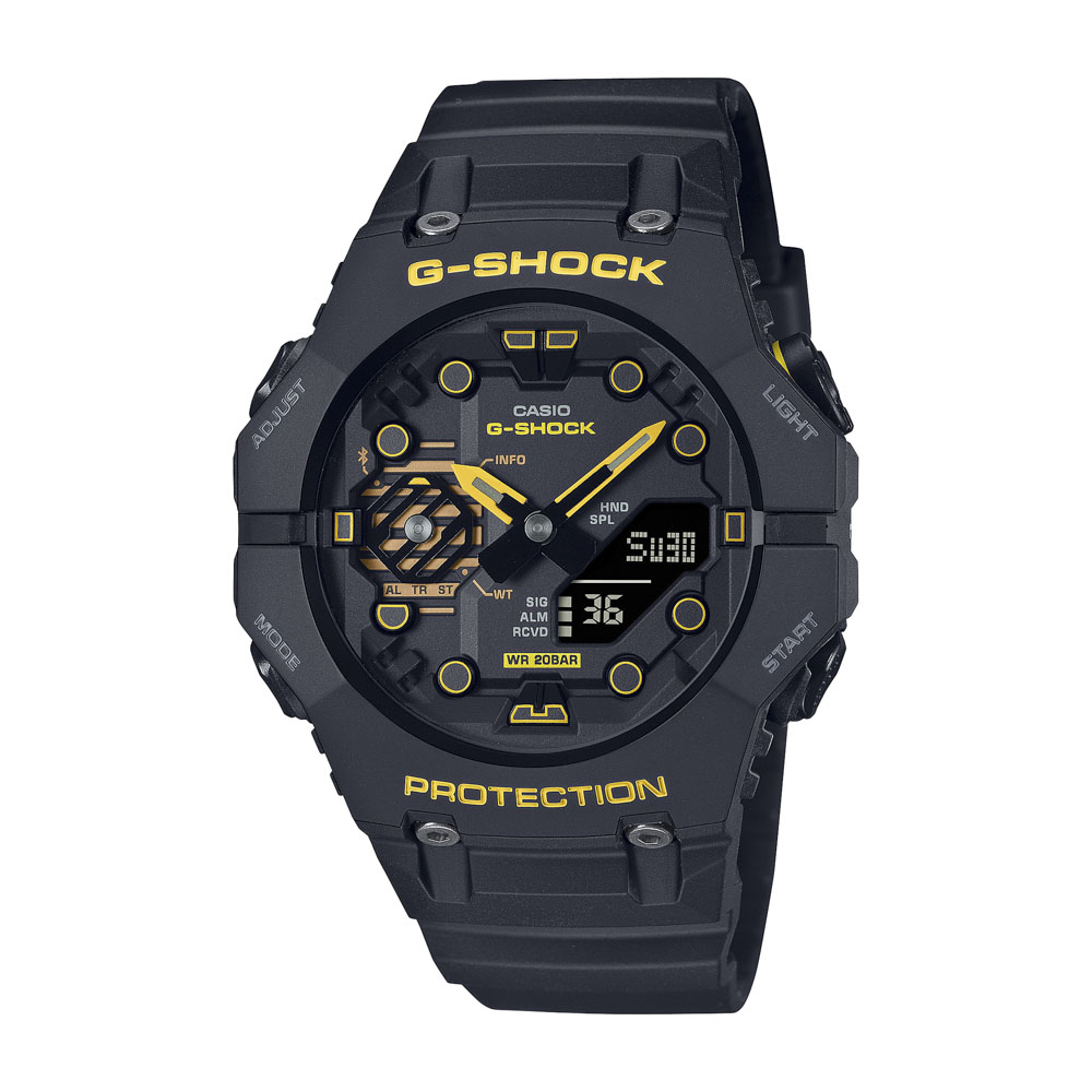 ジーショック G-SHOCK 腕時計 Caution Yellow GA-B001 モバイルリンク アナデジ Mウォッチ GA-B001CY-1AJF【FITHOUSE ONLINE SHOP】